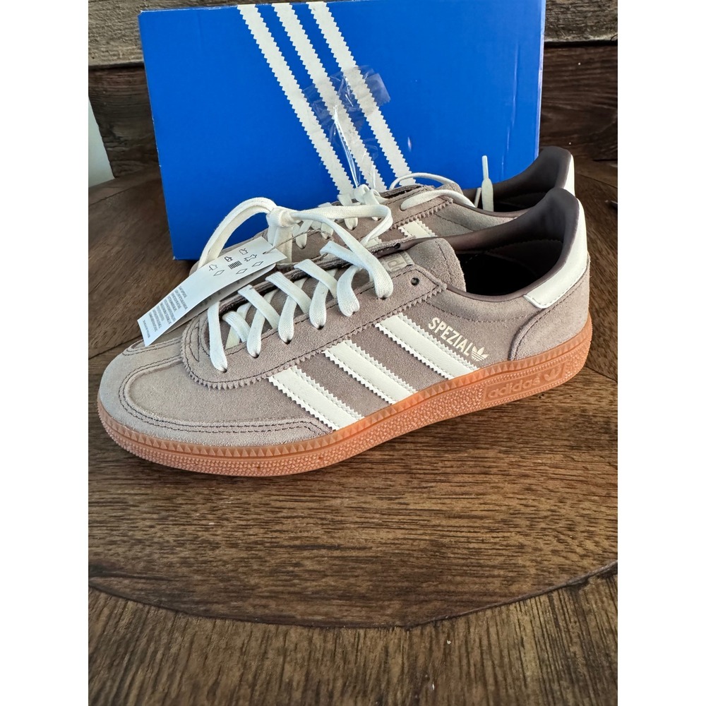 Adidas Originals Handball Spezial J Earth Strata Off White Gum KI4016 Size 5